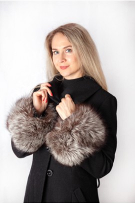 Silver Fox  Fur Cuffs